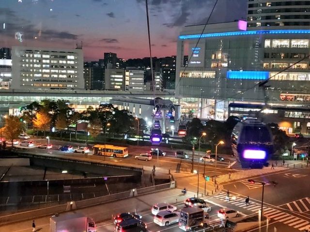 橫濱景點|日本首座都市型空中纜車—橫濱空中纜車