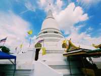 曼谷寺廟景點：Wat Phra Si Mahathat Woramahawihan瑪哈泰寺，適合休息發呆拍照📸打卡