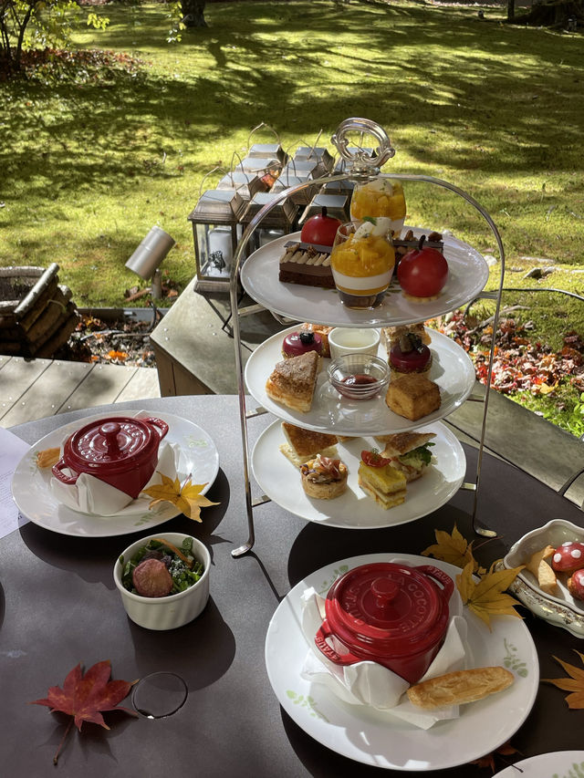 軽井沢グルメ🥰絶品アフタヌーンティー🍰🫖