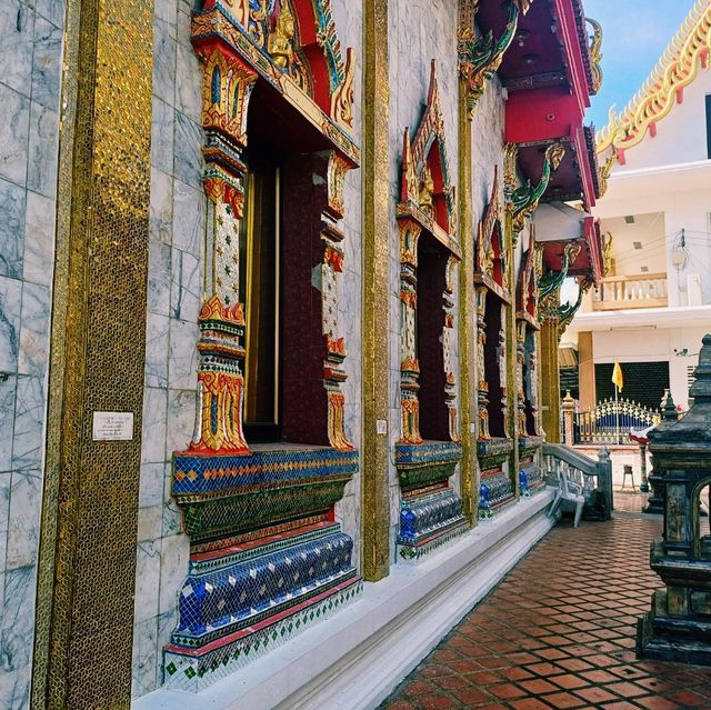 泰國曼谷皇家古廟景點:Wat Ratchawarin，建築精美絕倫，適合打卡拍照📸