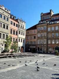 【ポーランド　ワルシャワ旧市街地】
