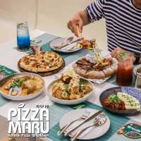 พิซซ่าเกาหลี Pizza Maru