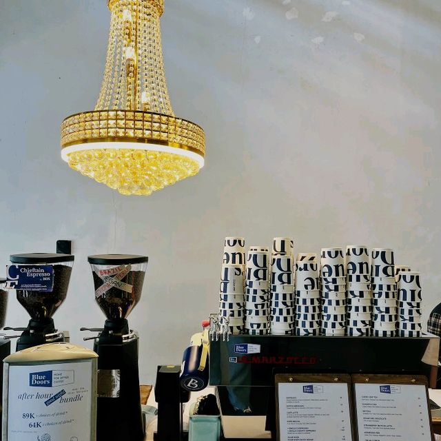 Cozy Vibes at Blue Doors
