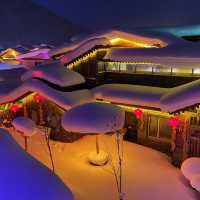 China Snow Town 🛖❄️
