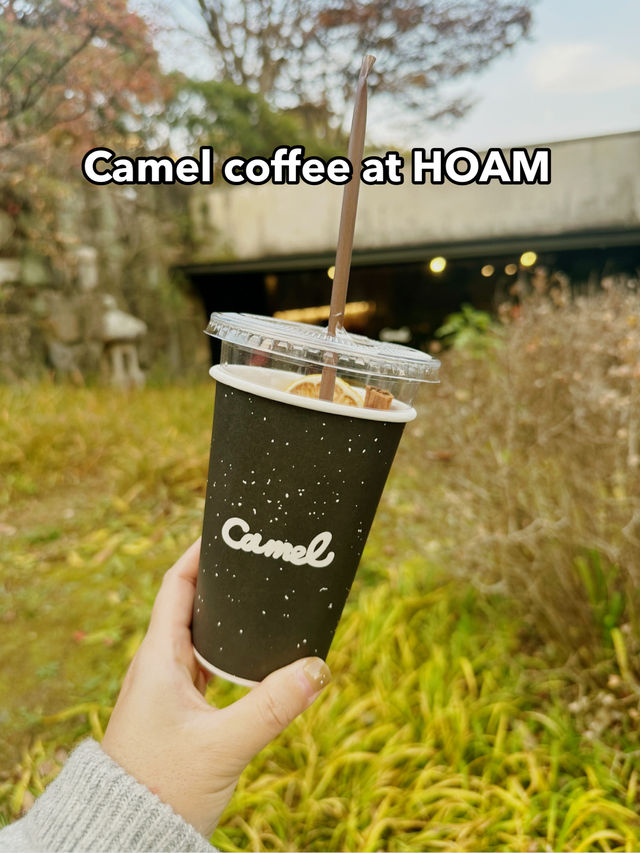 미술관에 있는 특별한 카페 ‘카멜커피 호암미술관점’ ☕️🍁