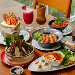 🏝☕️📸A garden-like cafe with a super chill atmosphere, not hidden in Pathum Thani.