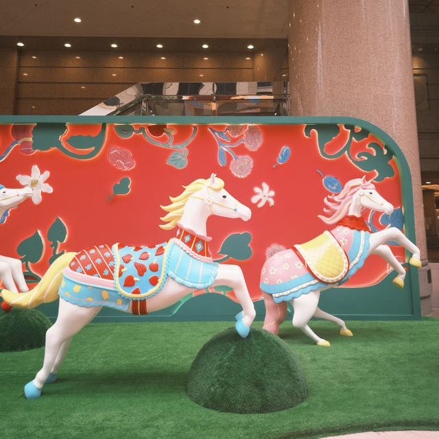 香港🇭🇰 時代廣場《幸運棋緣》的展覽🎭