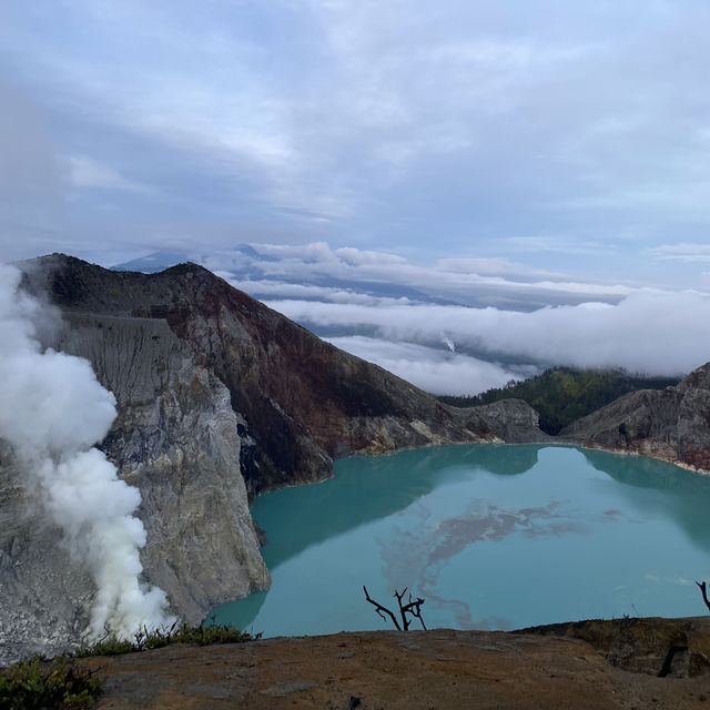 Breathtaking views at Kawah Ijen