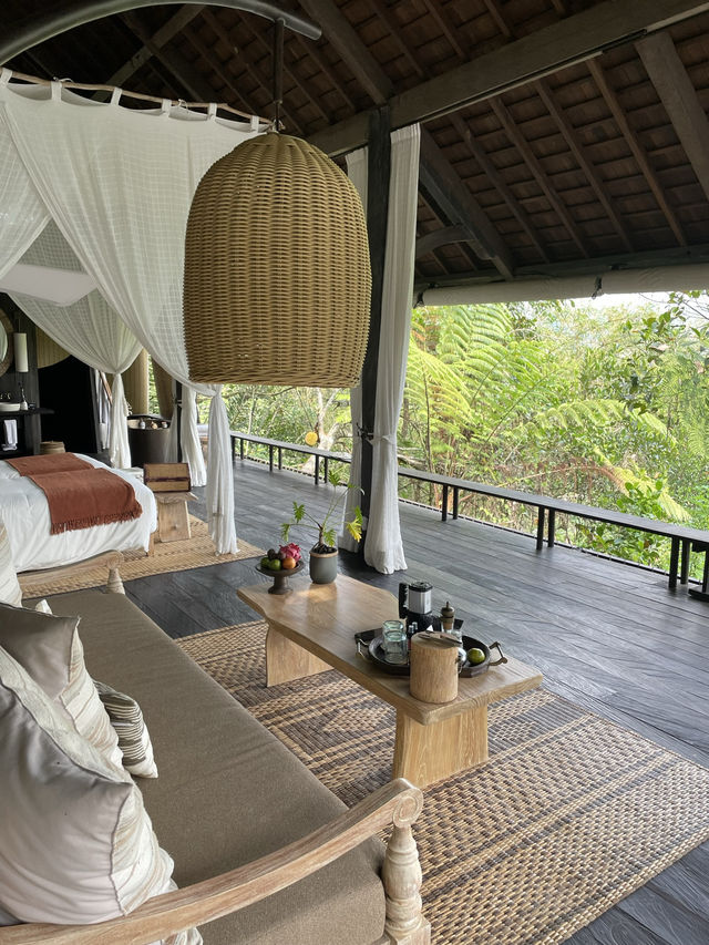 【バリ島🏝️ウブド】大自然のなかで過ごす唯一無二のホテルステイ