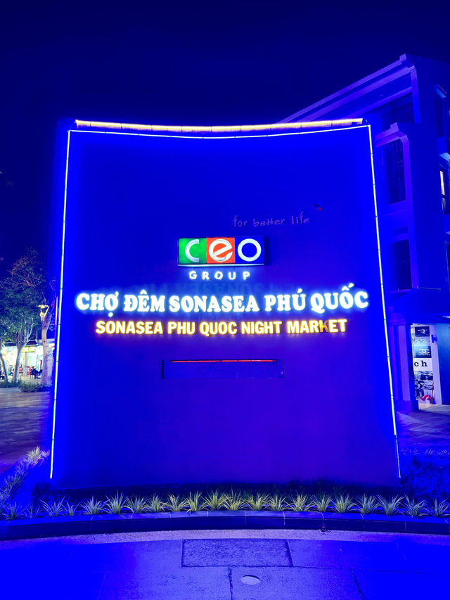 ベトナム　フーコック島観光　SONASEA PHU QUOC NIGHT MARKETは最高だぞ！