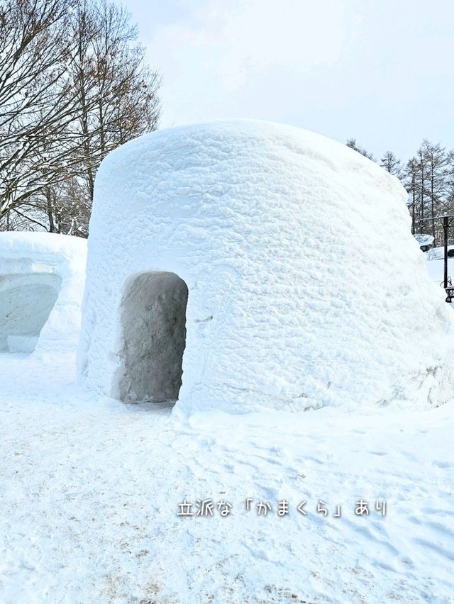 【長野／飯綱】冬季かまくらは一見の価値あり「むれ温泉 天狗の館」⁡