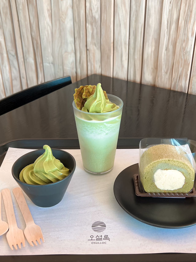 打卡濟州島Osulloc綠茶園🍃
