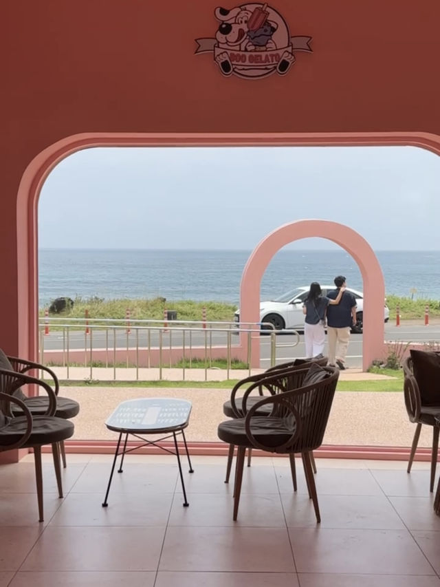 제주 사계 해변 앞 오션뷰 젤라또 맛집