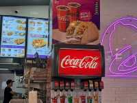  fun BD  dining experience with friends at Taco Bell