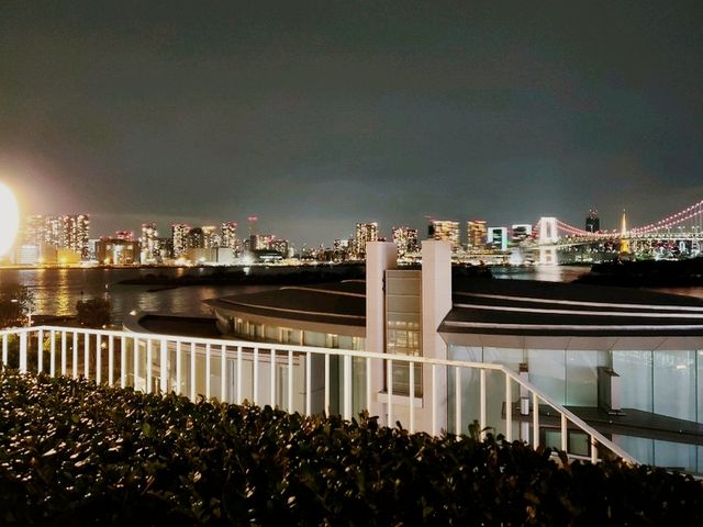 [🇯🇵東京] ヒルトンお台場の屋外ジェットバスから見る絶景