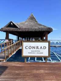 Barefoot Luxury in Paradise at Conrad Maldives Rangali Island