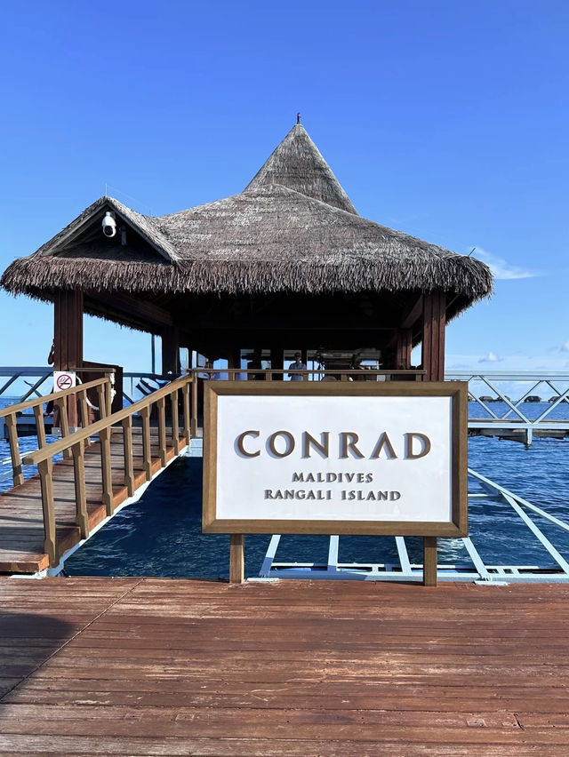 Barefoot Luxury in Paradise at Conrad Maldives Rangali Island