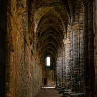 Ruins of the building are in good shape and Beautiful historic landmark
