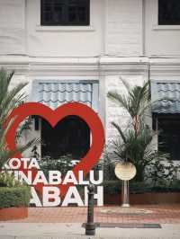 Kota Kinabalu City Walk | Even the buildings look like sunsets