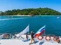 🏝️ Island Escape for Grown-Ups: A Relaxing Morning Cruise Around Kota Kinabalu’s Best Spots! 🌊