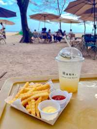 คาเฟ่ริมหาดแสงจันทร์ ฟีลเกาหลี @ระยอง ☕️⛱️