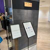 搭乗前に快適にゆっくり過ごせる場所