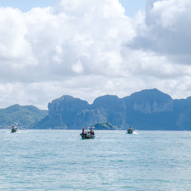 ล่องเรือทัวร์ 4 เกาะกระบี่ ถ่ายรูปสวยมาก 🏝✨