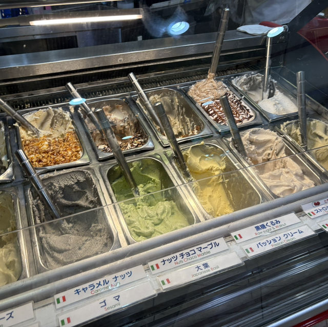 【神奈川🎡】横浜駅の百名店のジェラート屋さん🍦