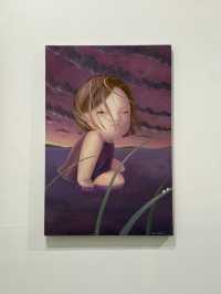 Modern arts amidst restless nightlife