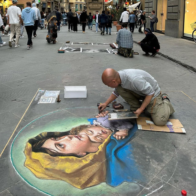 🎨 “Stone and Sky: A Daydream in Florence”