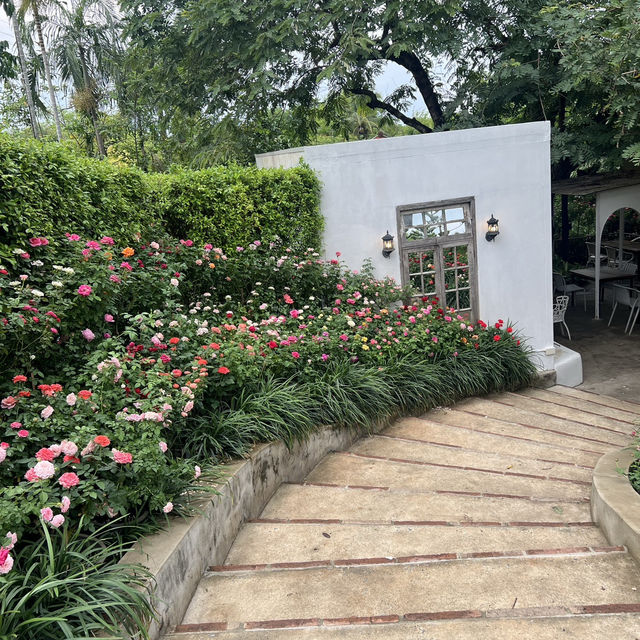  🌸 Fleur Cafe & Eatery – คาเฟ่กลางสวนสไตล์ยุโรป
