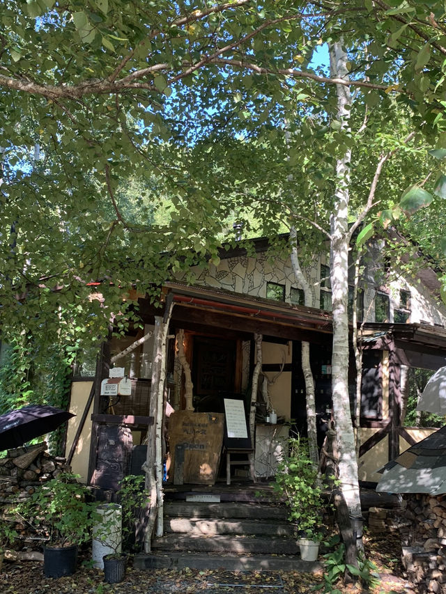 【北海道🇯🇵】北海道の秘境にあるカフェへ🌳