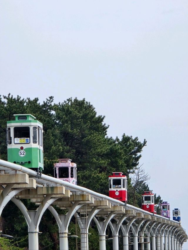รถไฟปุ๊กปิ๊ก ที่ปูซาน 1 Day trip