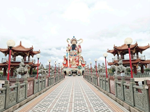 สักการะ🙏เทพเจ้าเสวียนอู่ที่ Zuoying Yuandi Temple