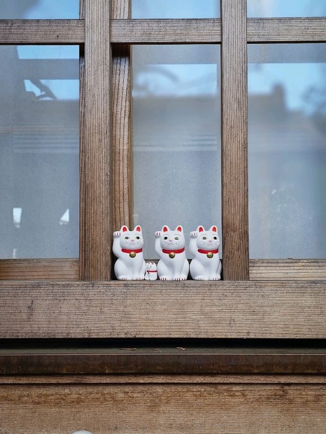 Gotokuji Temple วัดแมวกวัก