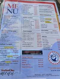 The restaurant also offers a mix of Western and Pakistani-inspired dishes