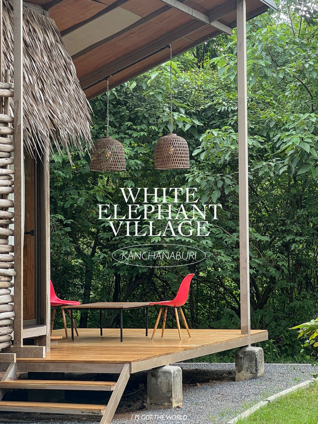 เปิดประสบการณ์พักในปางช้าง #กาญจนบุรี 🐘🌿