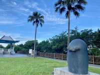美崙濱海公園 🚶‍♂️‍➡️步道看海夕照