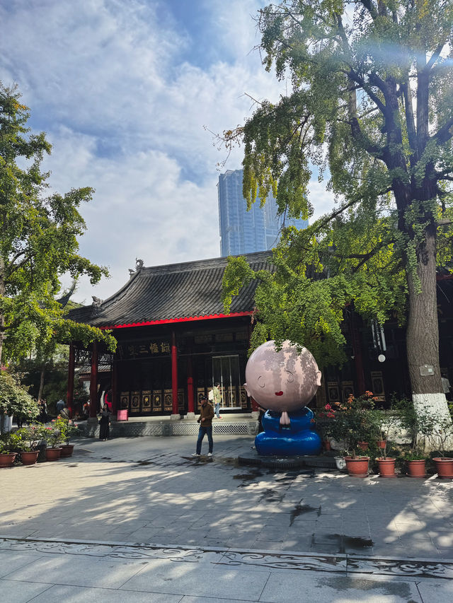 วัดต้าสือ Daci Temple (大慈寺) เฉิงตู