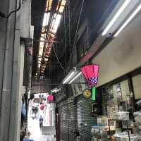 【横浜市　東急東横線　白楽駅　六角橋商店街を旧網島街沿いにシティウォーク】