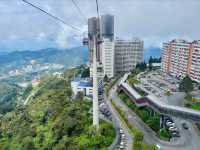 Scenic Cloud Views on the Awana SkyWay Cable Car