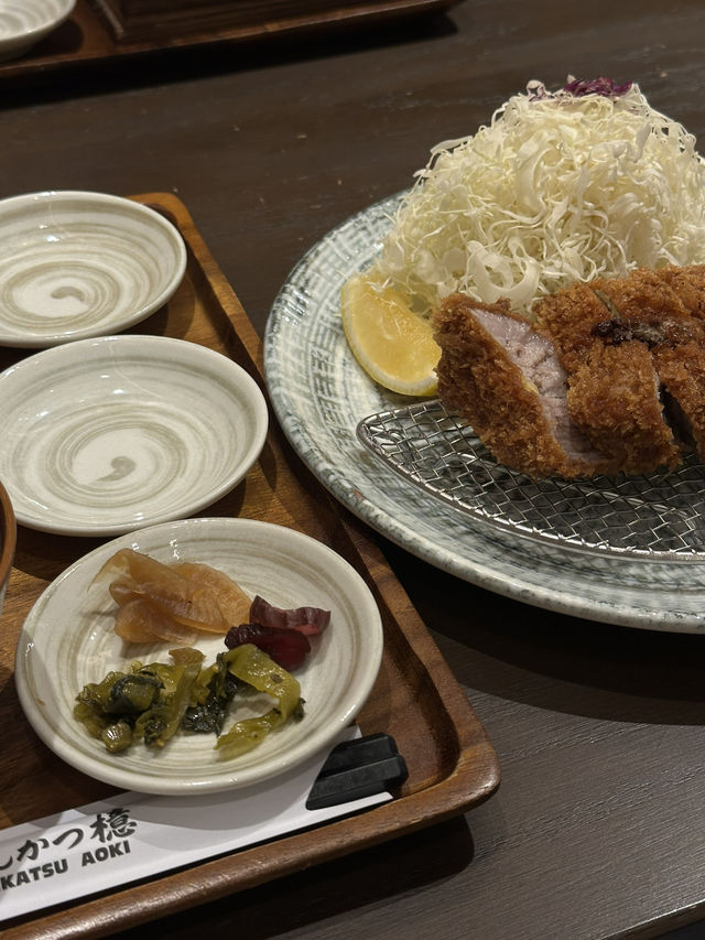 🍽️ Tonkatsu AOKI @ One Bangkok