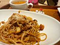 高雄夢時代6樓意大利（BELLINE Pasta)餐廳美食推薦大家