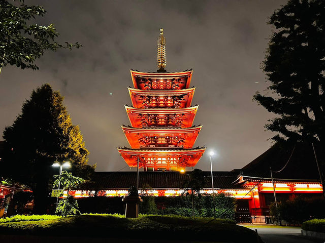 Twilight at Asakusa: Where Tradition Meets Glow