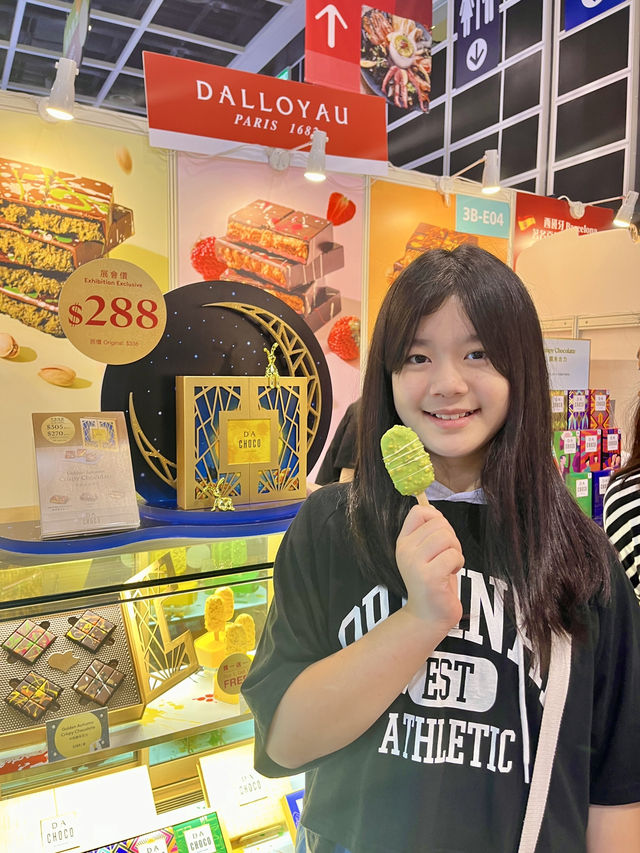 香港美食博覽專貴美食區朱古力