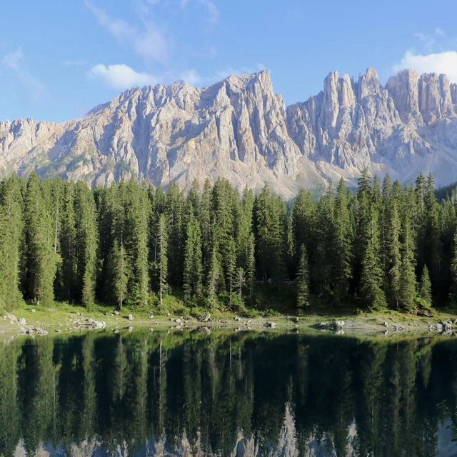 Lake Carezza – A Jewel of the Dolomites Lake Carezza – A Jewel of the Dolomites
