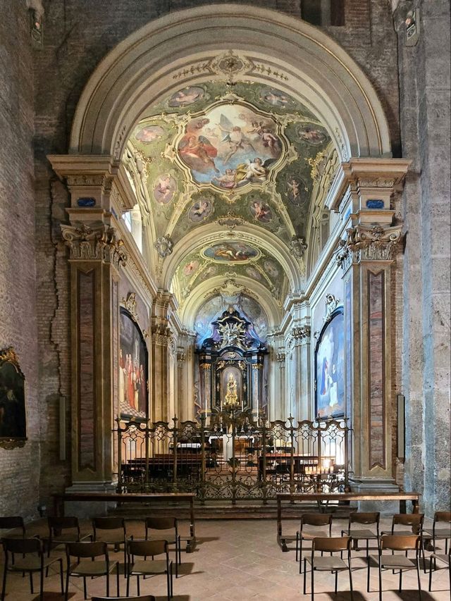 An Ancient Basilica Filled with Peace in Lombardy