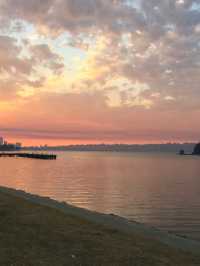 🌊🌅 Scenic Bliss at Swan River Foreshore, Perth! 🏞️✨