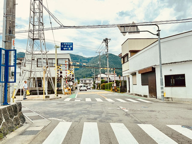 🚉「一座小站，卻能框住最完美的富士山。」