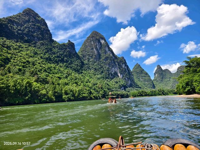 漓江朝板山碼頭